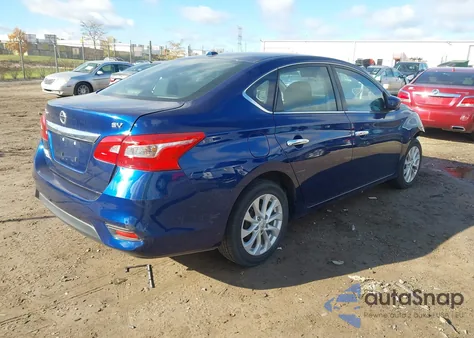 2019 Nissan Sentra Sv из США, поврежденный, VIN 3N1AB7AP3KY364332
